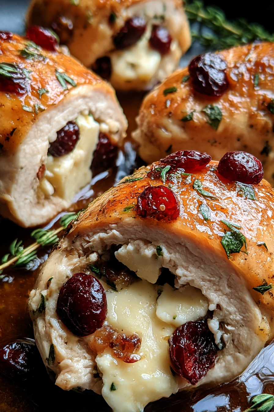 Cranberry and Brie Stuffed Chicken image 2