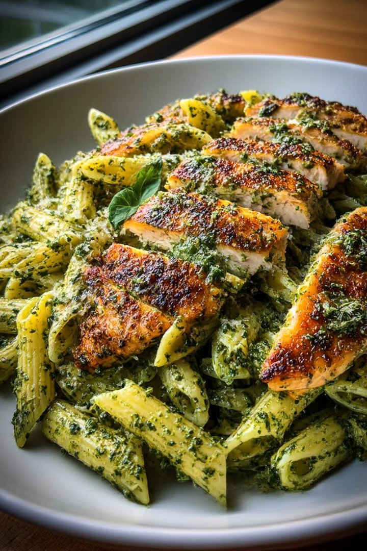 30-Minute Basil Pesto Chicken Pasta Everyone Craves image 2