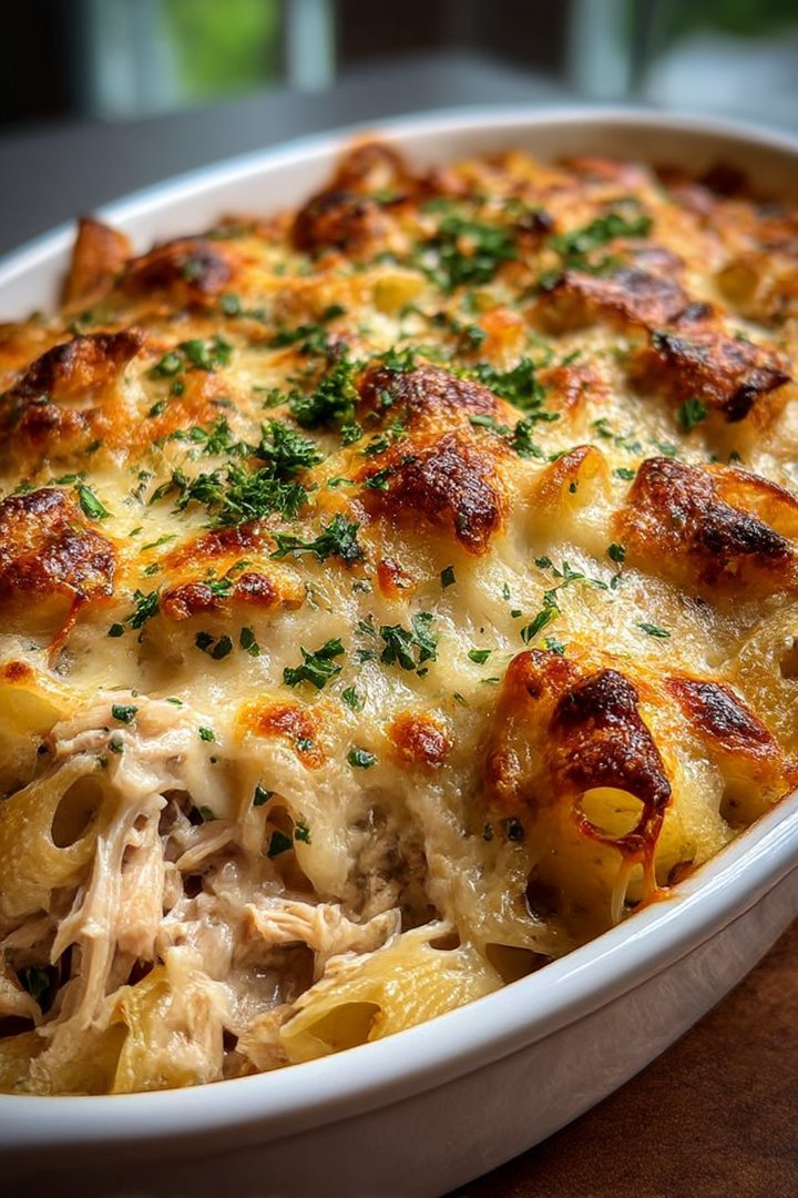 Amazing 3-Ingredient Rotisserie Chicken Casserole Recipe image 2