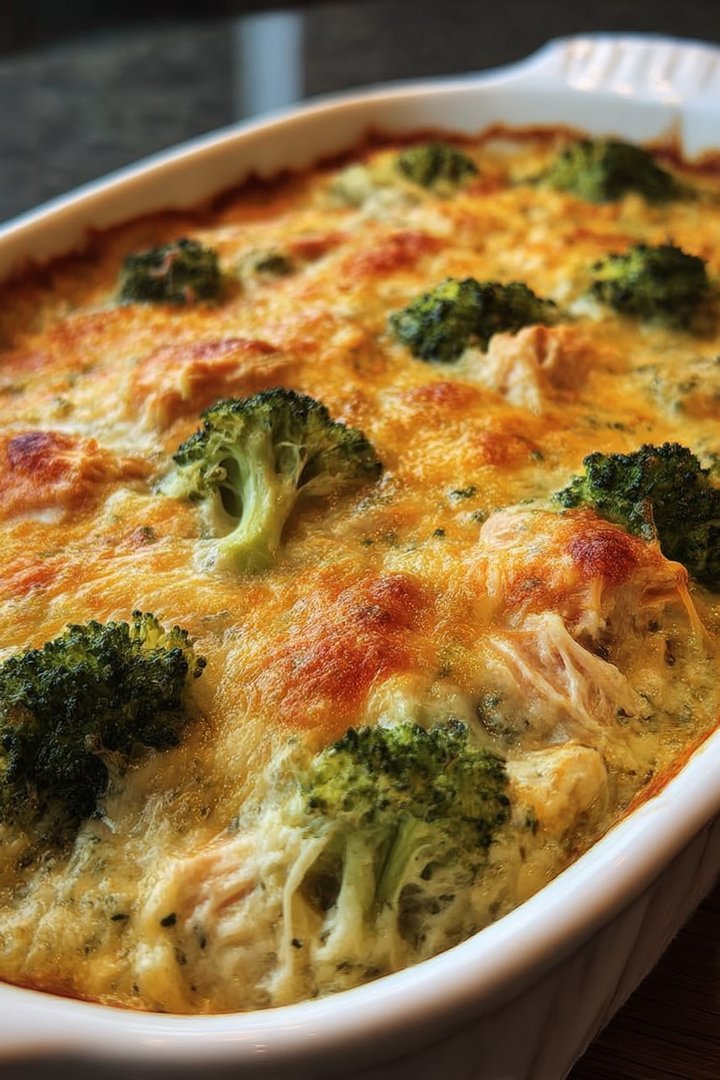 Creamy Keto Broccoli Chicken Casserole for Guilt-Free Comfort image 2