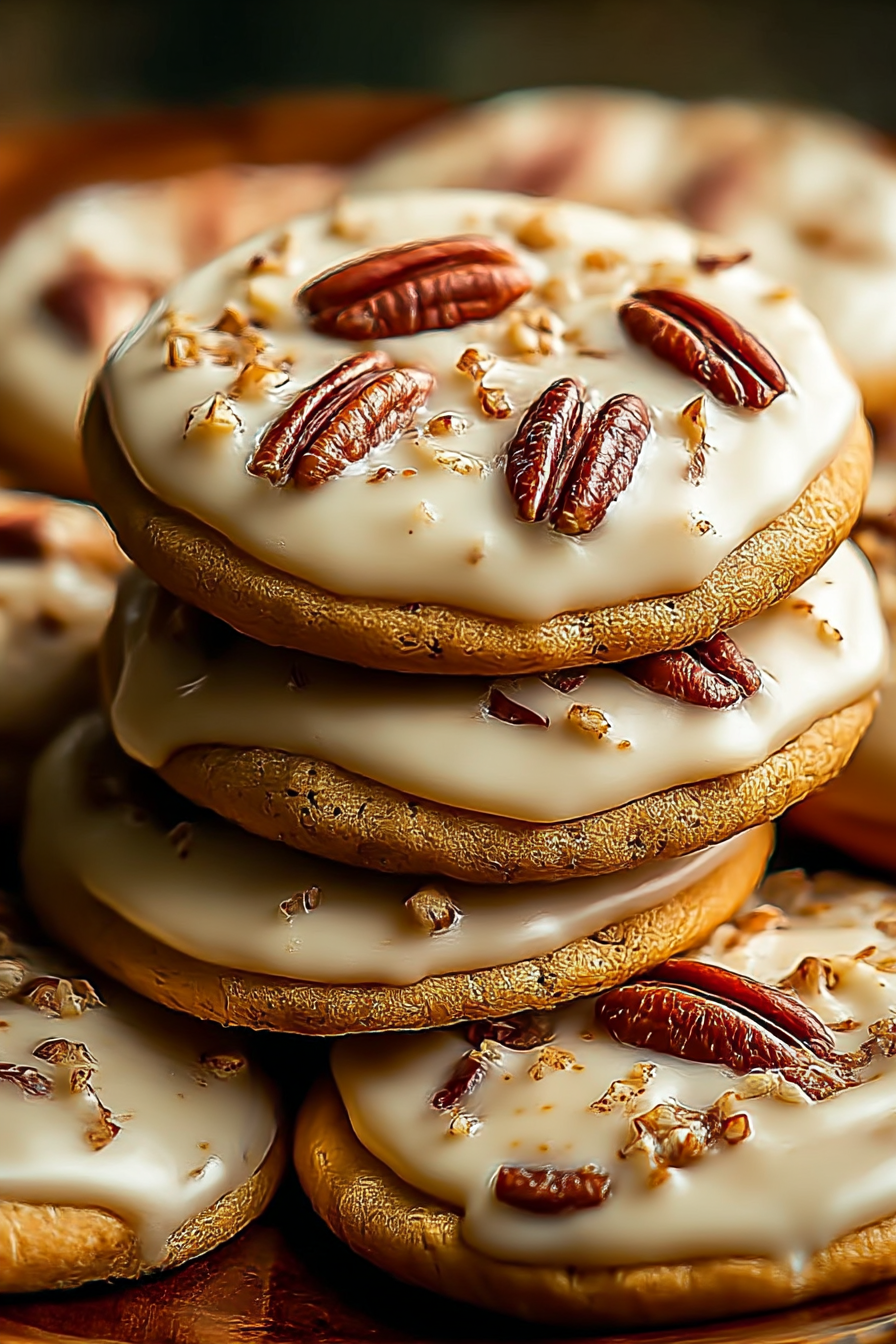 Frosted Butter Pecan Cookies image 2