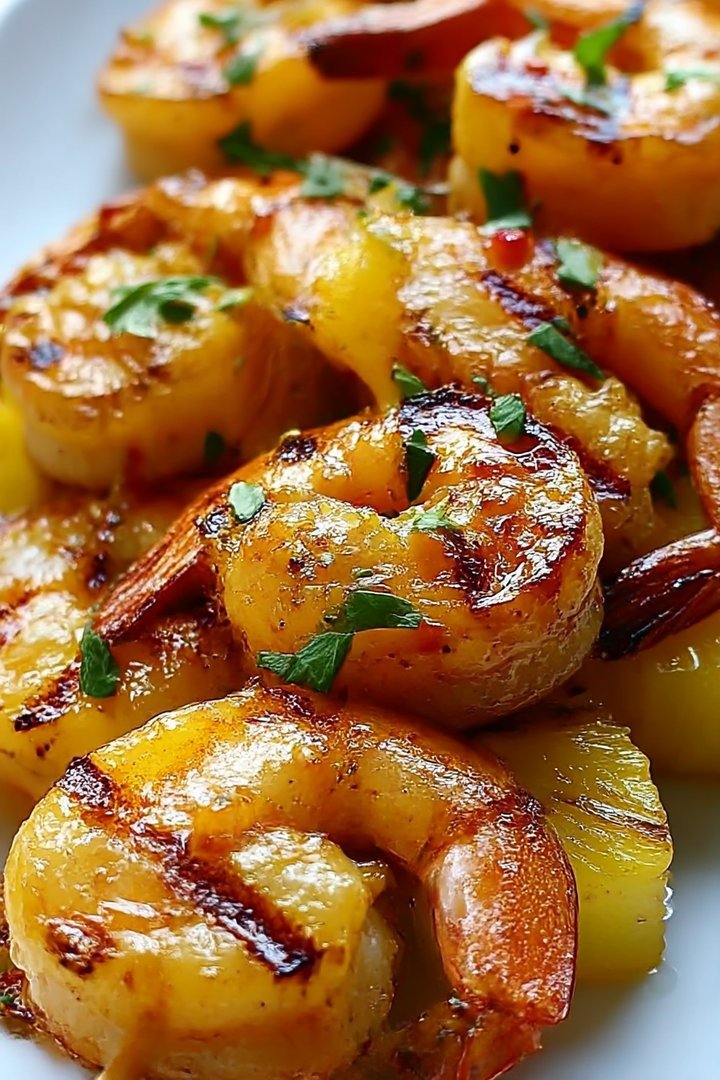 Grilled Coconut Pineapple Shrimp: Sweet Chili Recipe image 2
