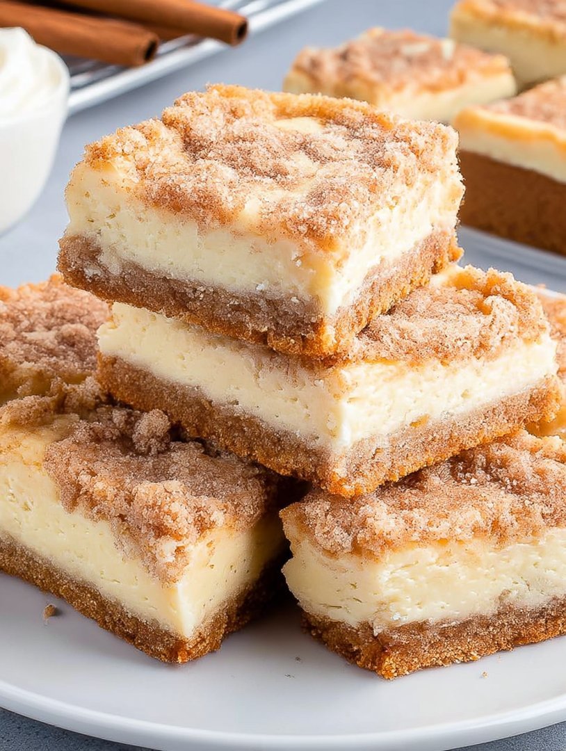 Snickerdoodle Cheesecake Bars image 2