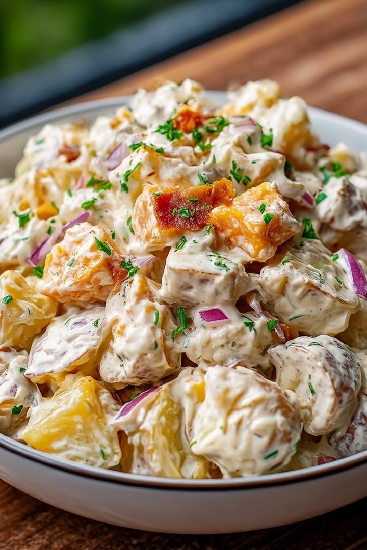 Steakhouse Potato Salad: A Creamy, Flavor-Packed Side Dish image 2