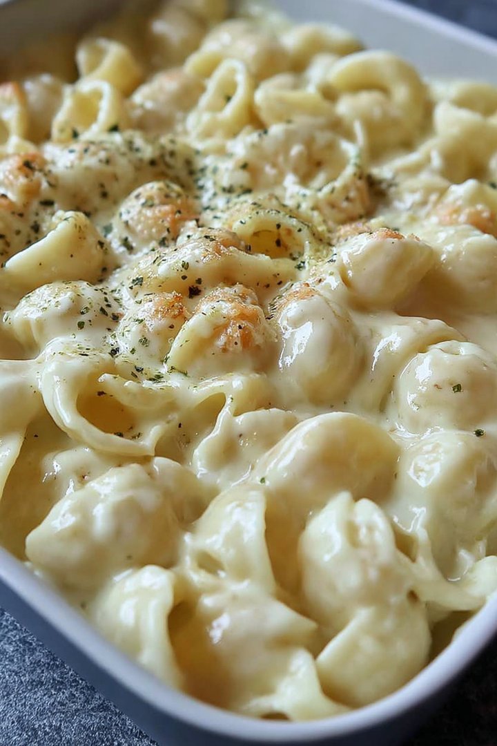 Creamy White Cheddar Mac and Cheese image 2
