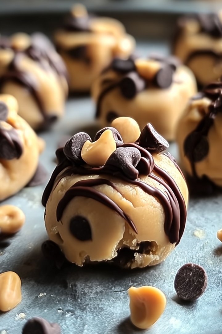 Frozen Greek Yogurt Peanut Butter Bites with Chocolate Chips image 2