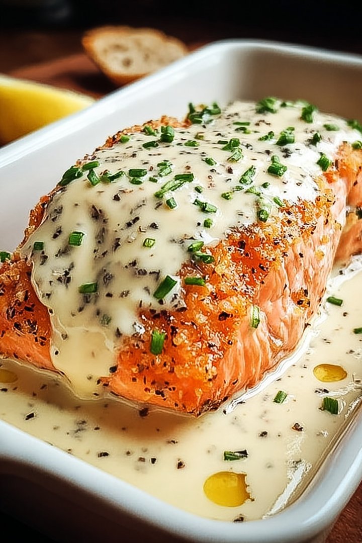 Melt-in-Your-Mouth Baked Boursin Salmon in Just 20 Minutes image 2