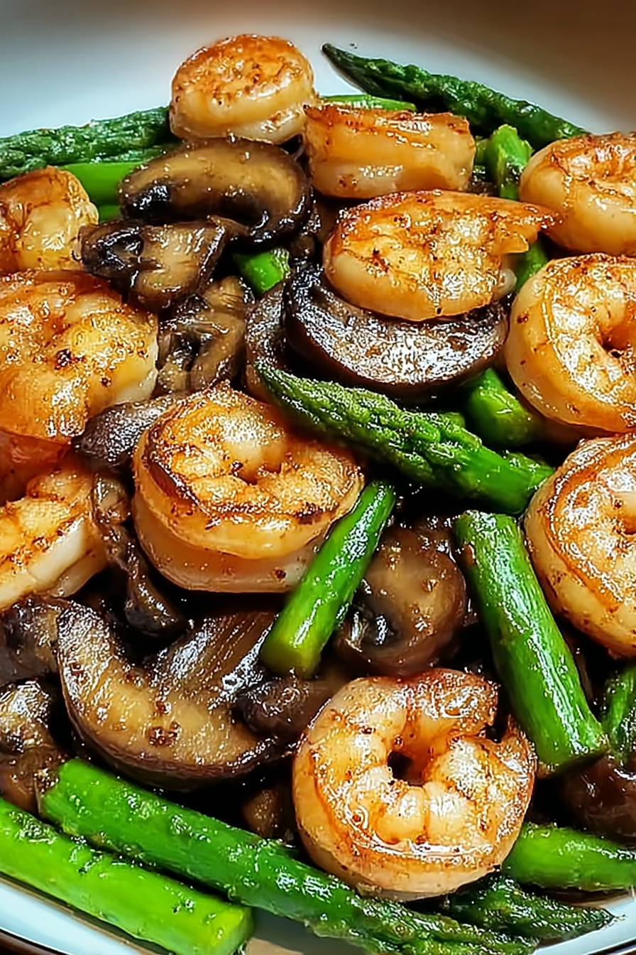 Shrimp and Asparagus Stir-Fry with Mushrooms: An Amazing Ultimate Recipe image 2
